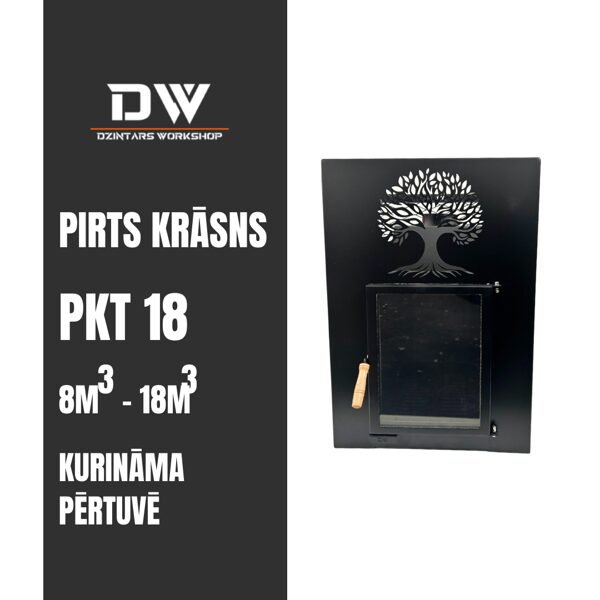 Pirts krāsns PKT18